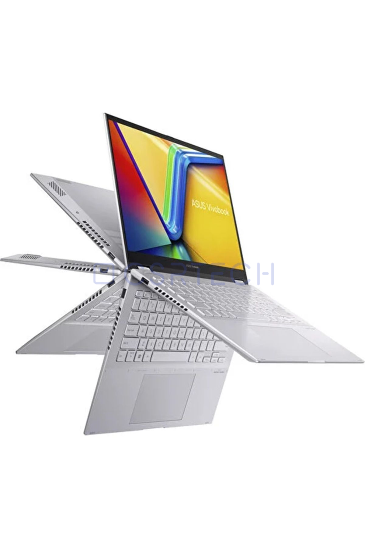 Vivobook S 14 Flip i5-1335U 24GB Ram 512GB SSD 14'' IPS Kalemli W11H Bilgisayar Snertech Çanta
