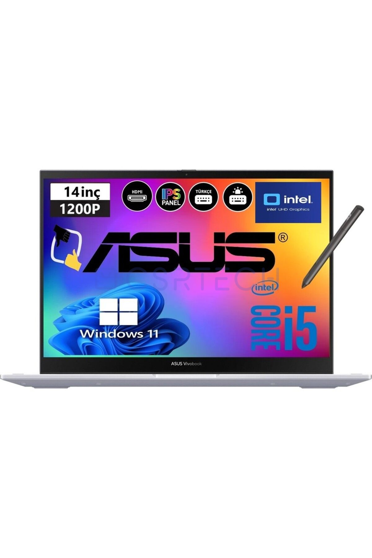 Vivobook S 14 Flip TP3402VA-LZ187W Intel Core I5-1335U 40GB Ram 2TB SSD 14'' IPS W11 Csrtech